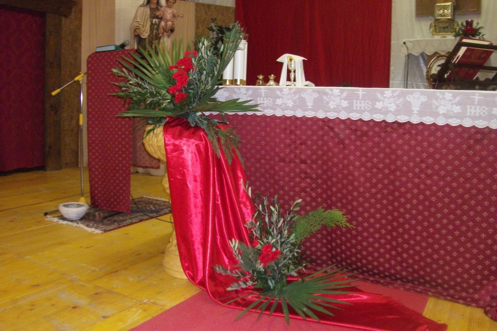 Addobbo Chiesa Domenica Delle Palme Arte Floreale per la Liturgia: Domenica delle Palme