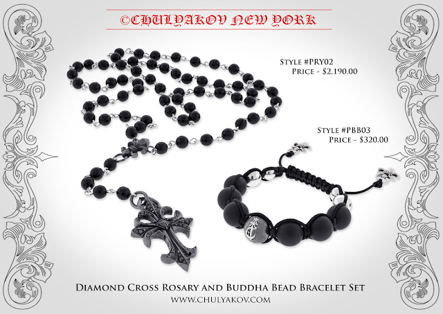 ©CHULYAKOV NEW YORK Rosary and Buddha Bead Bracelet