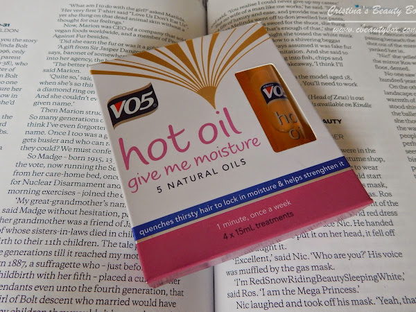 V05 Give me moisture hot oil review