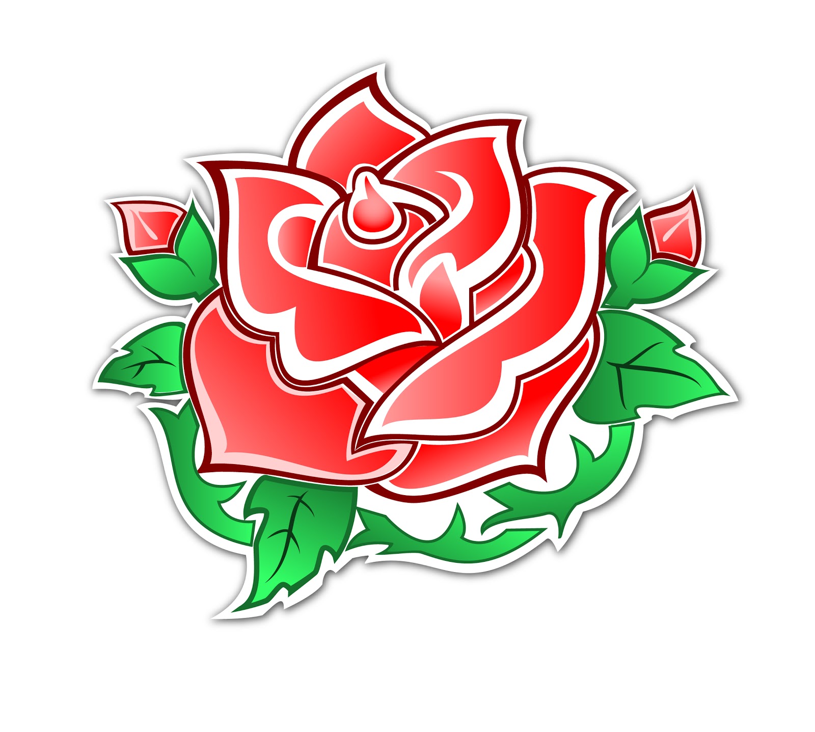 Vector Rose Clip Art