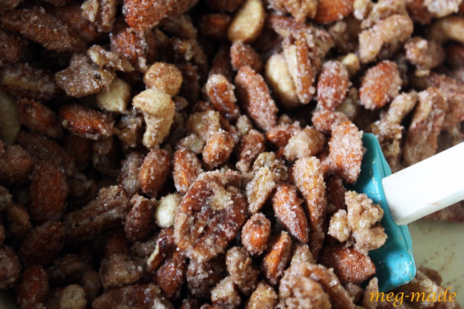 megmade Cinnamon sugar roasted nuts Gluten Free