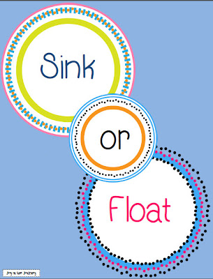 Sink or Float? - ~Joy in the Journey~