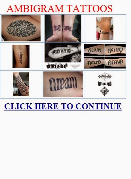Ambigram Tattoo Ambigram Tattoo
