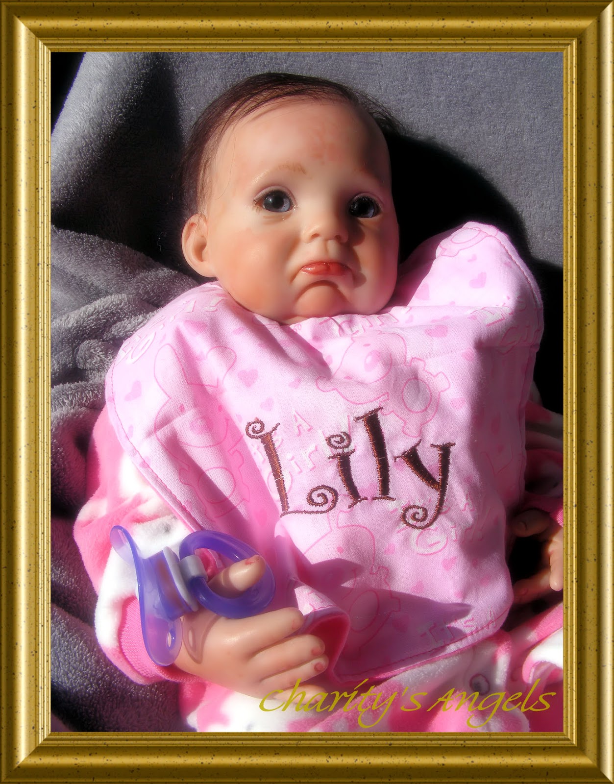 Beautiful Reborn Baby Girl Newborn Adorable Lifelike Doll Lily By Charity Angel