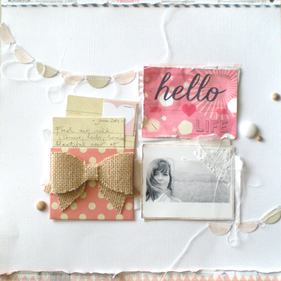 Hello life- created by Lucia barabas for Mei Li Paperie