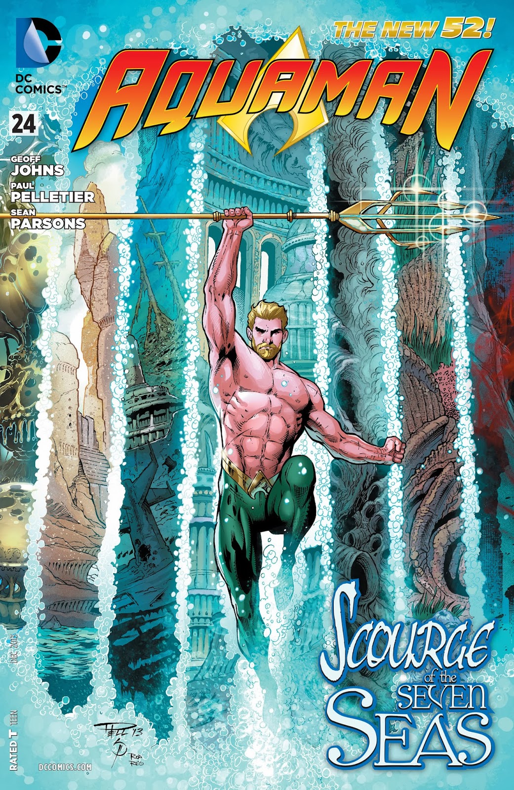 COMIC BOOK ARMY COMIC BOOK REVIEW AQUAMAN 24
