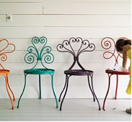 Re Design Faux Anthropologie Chairs