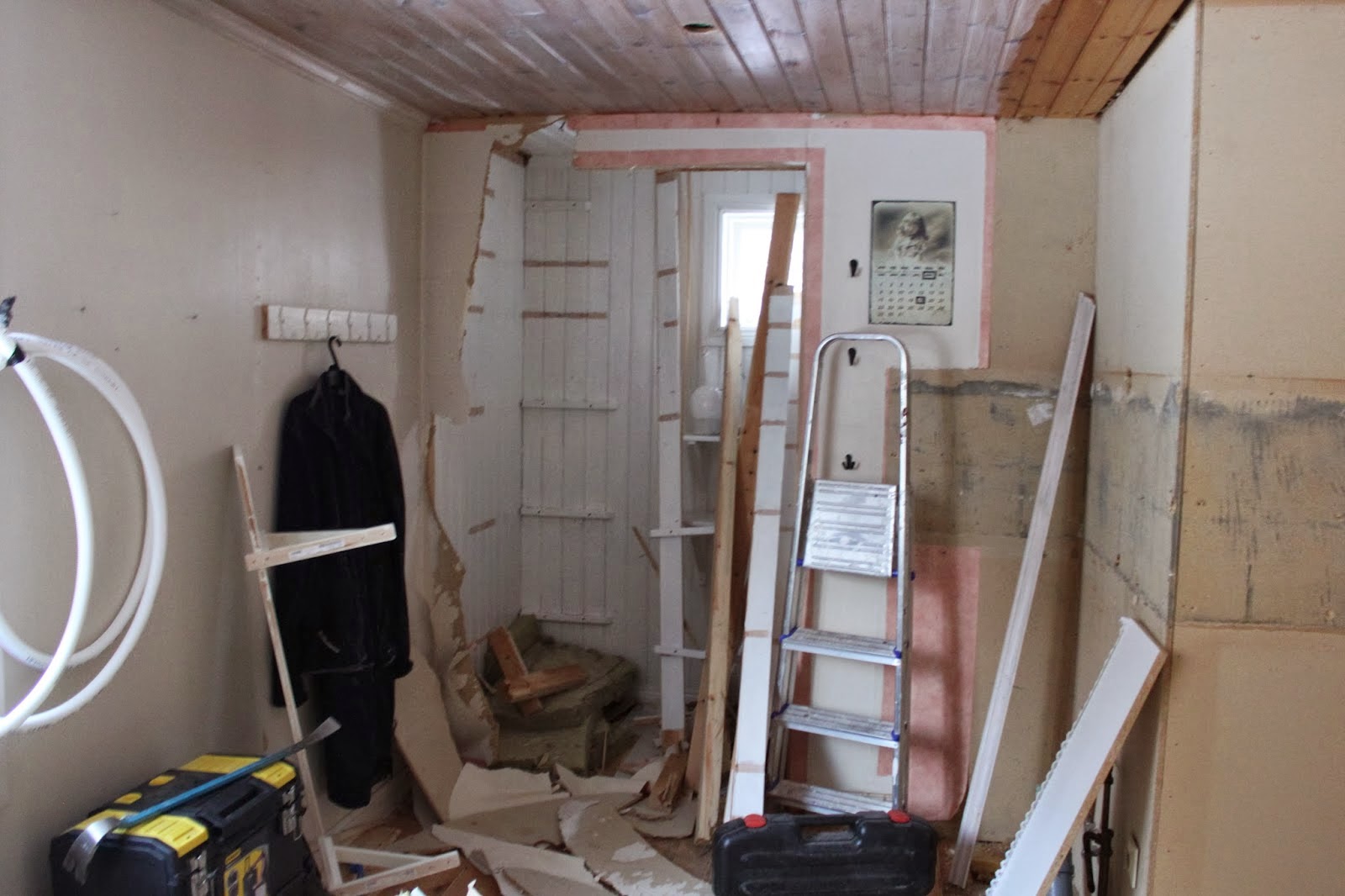 Sallys hus: badrum från början och till slut