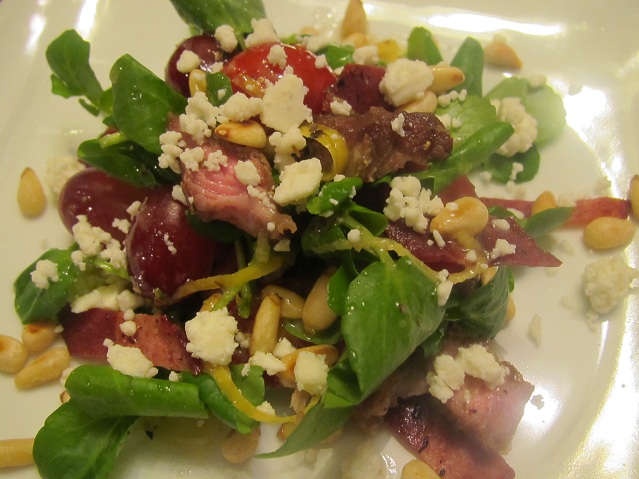 Watercress Salad with Lamb