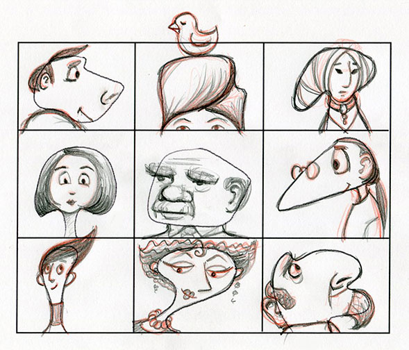 Character Sketch Template