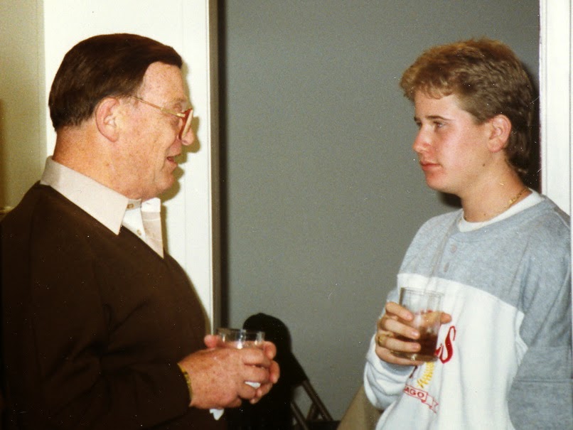 Rabbi Jason Miller and Grandfather, Dr. David Gudes