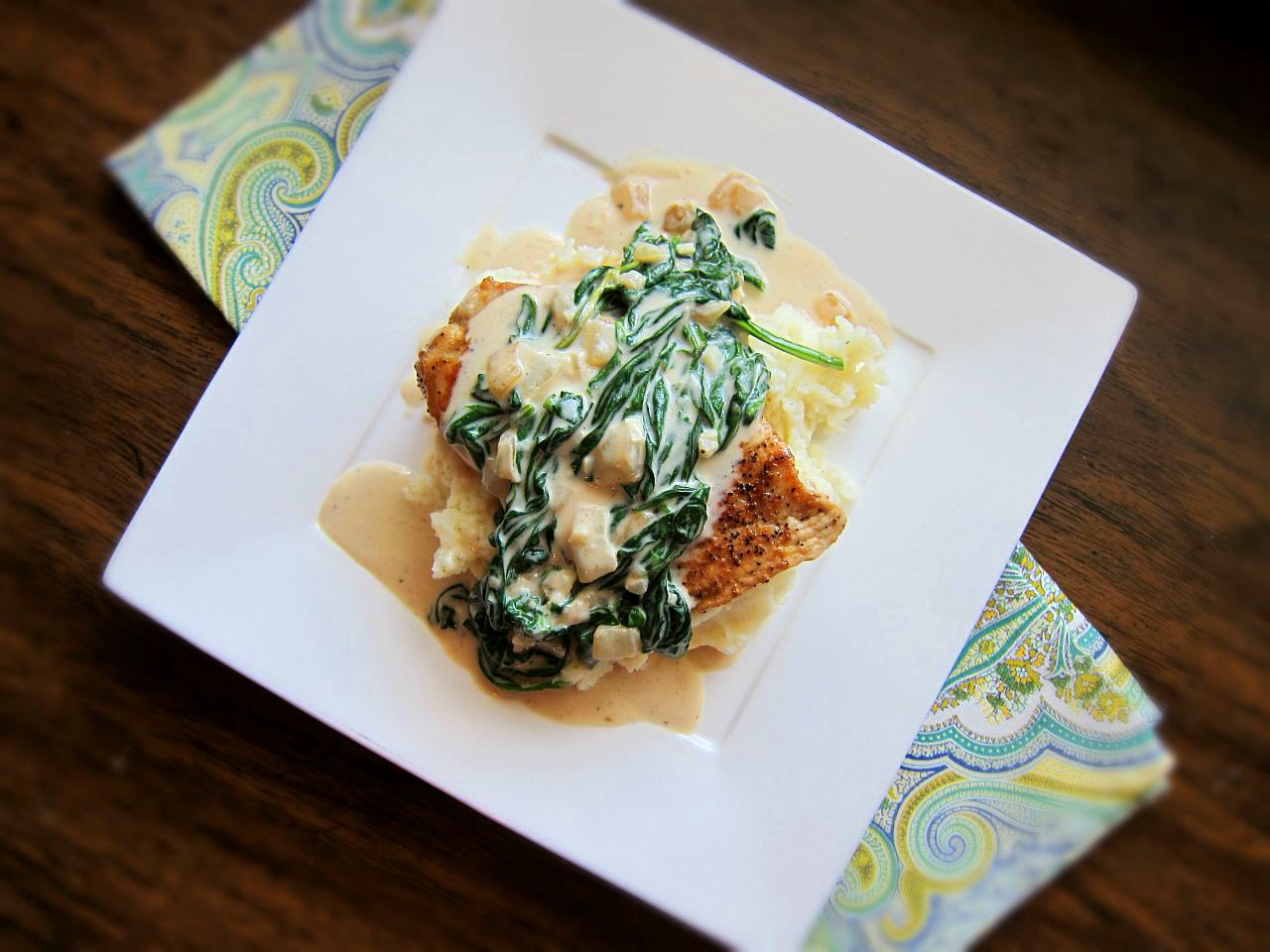 Ommy Noms Pork Florentine