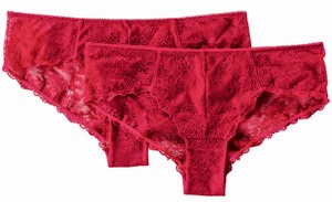 Culotte rojo Lidl Jolinesse moda íntima culotte rojo Lidl Jolinesse moda íntima