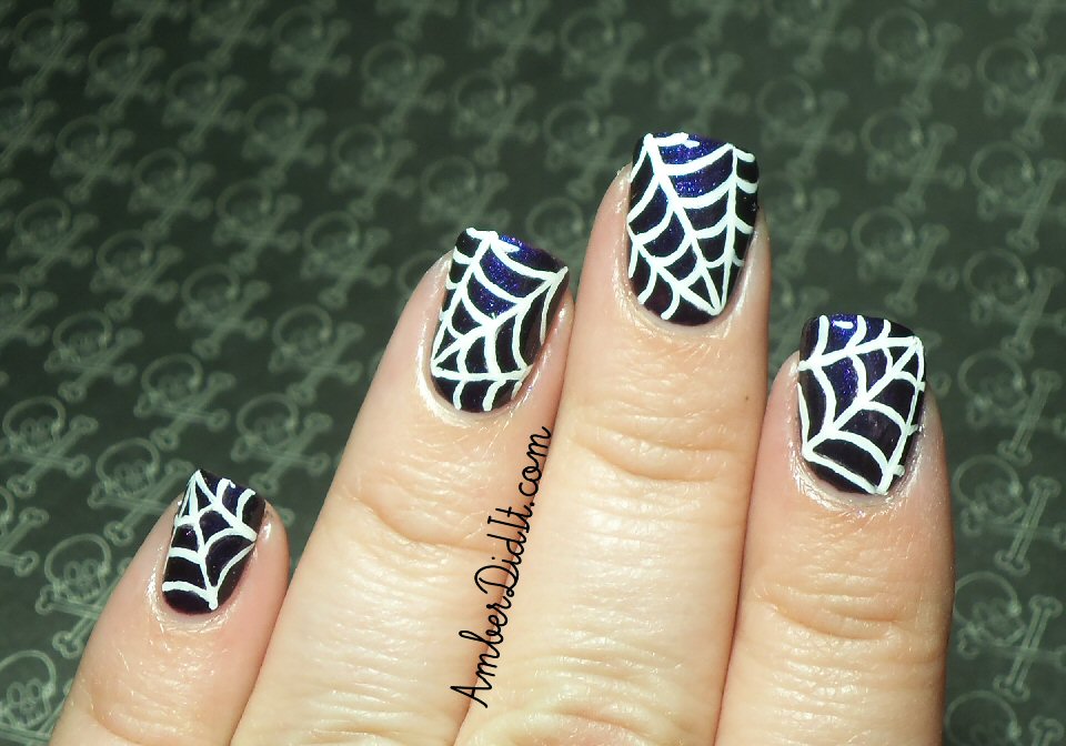 Amber Did It Spider Web Nails And A Tutorial