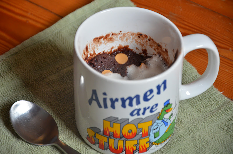No Wooden Spoons Brownies in a Mug {Microwave Recipe}