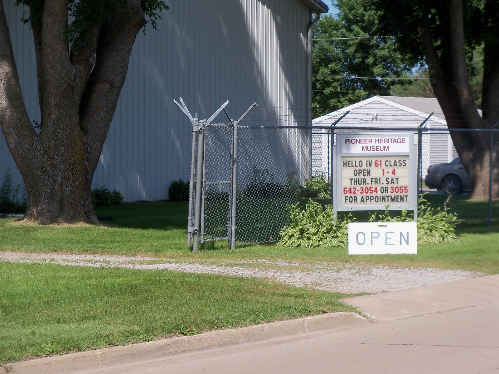 Iowa Valley High School Class of 1961 Thank You for the Tours