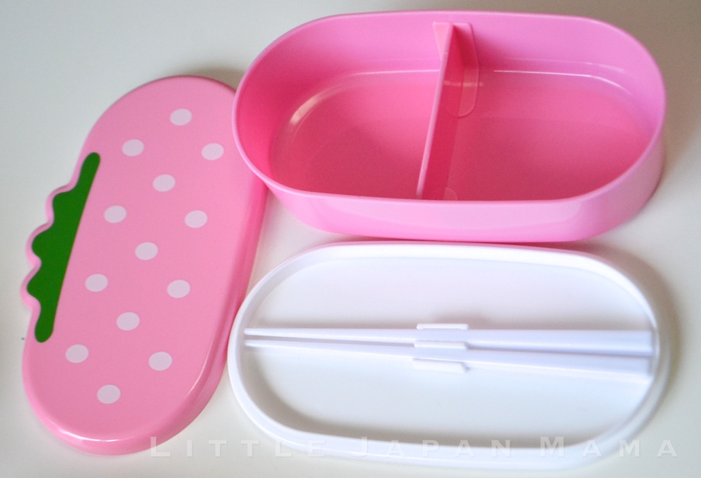 little japan mama Bento Box Set Strawberry with Matching
