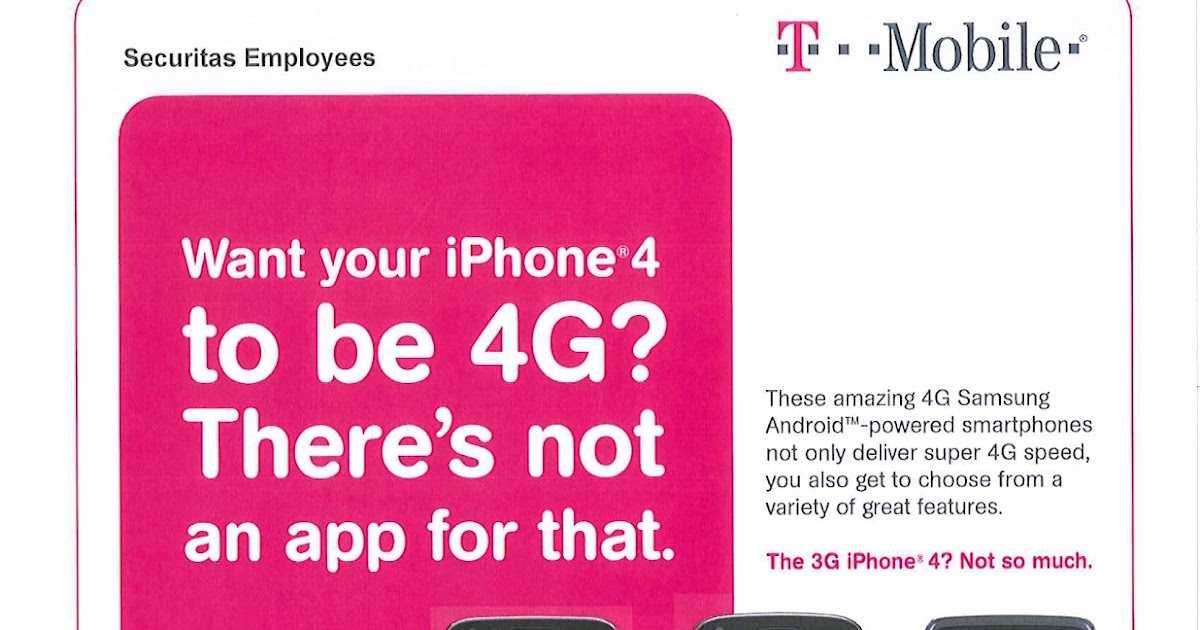 TMobile Offer for Securitas Employees