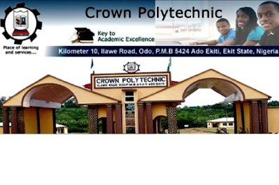 Crown Polytechnic 2017/18 Admission Begins Crown Polytechnic 2017/18 Admission Begins