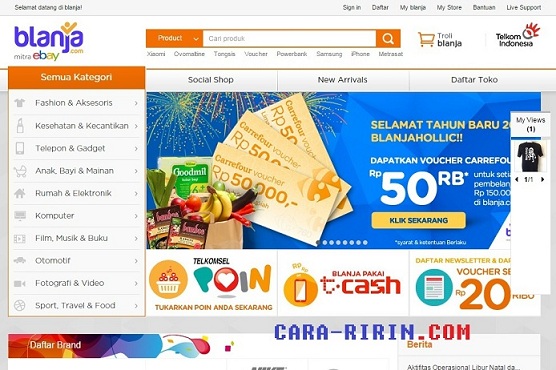 Jual Beli Barang di Situs Blanja.com Aman dan Terpercaya