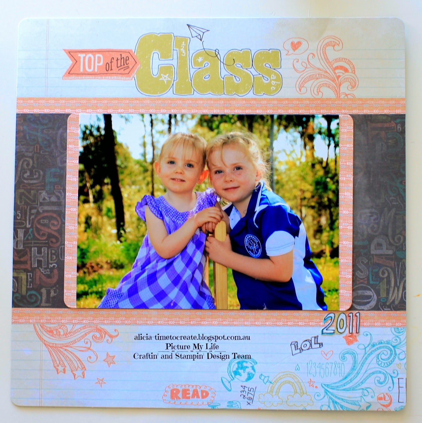 Time to Create Picture My Life Chalk It Up Pocket Scrapbooking Week Four