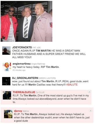 Cadillac Dealer Timothy F Martin To Jay Z Diddy