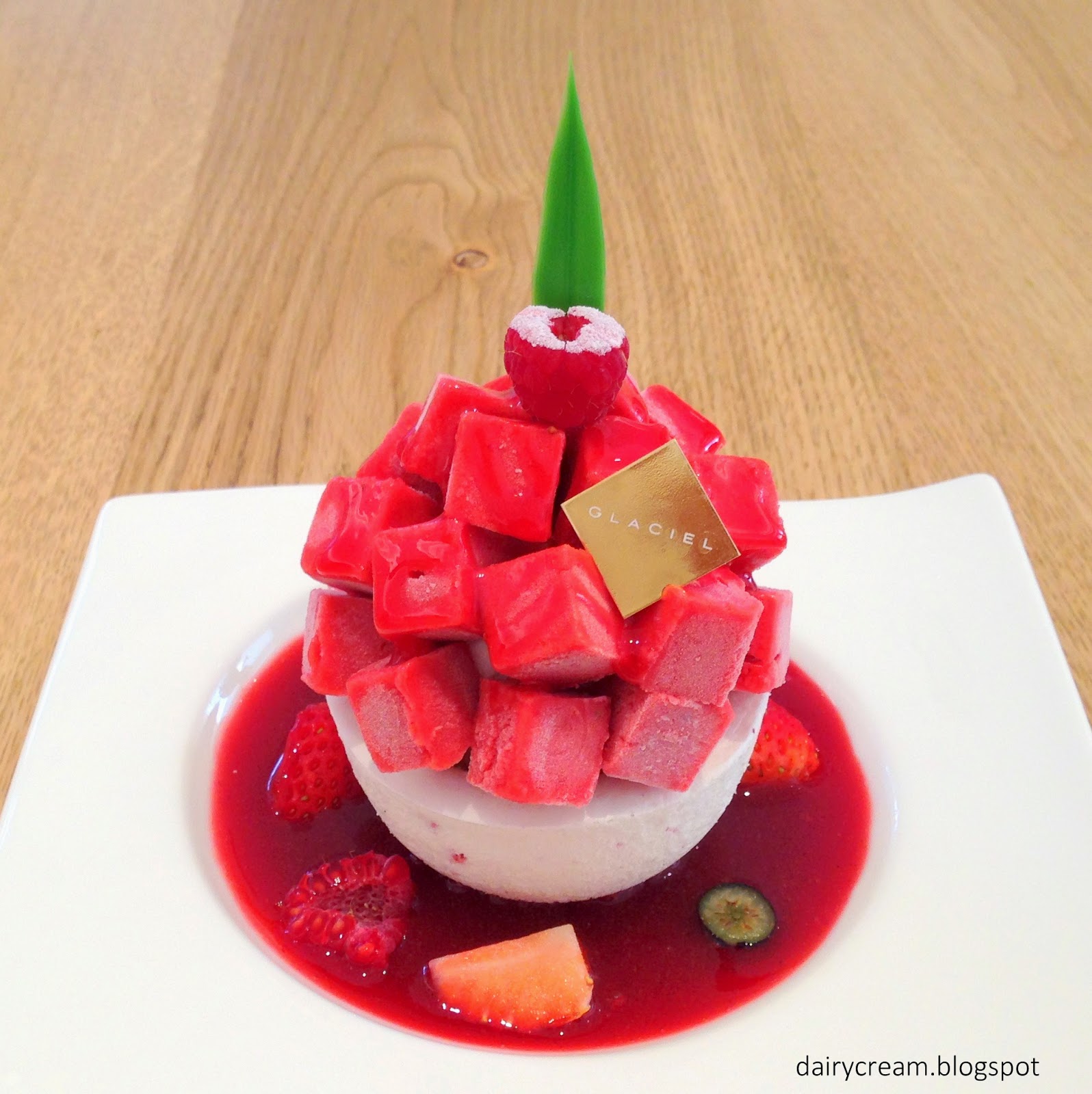 Singapore Japan Food Blog Dairy and Cream Glaciel Japan's First