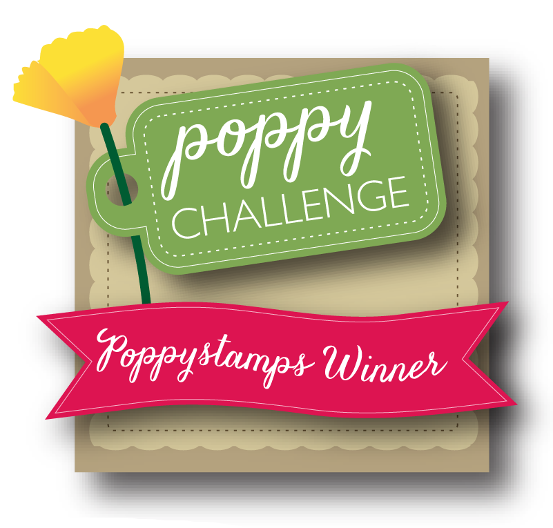 Poppystamps Winner - Autumn Faeries card