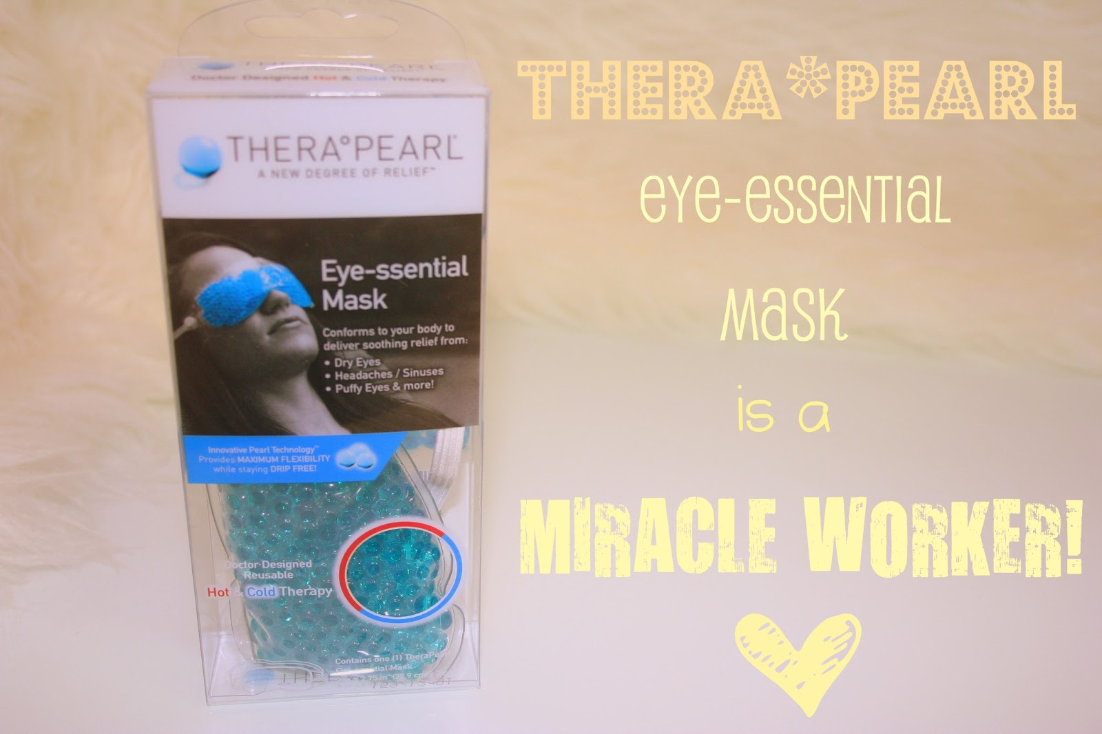 Fashion Maven... Mommy Thera Pearl Eye Therapy Mask