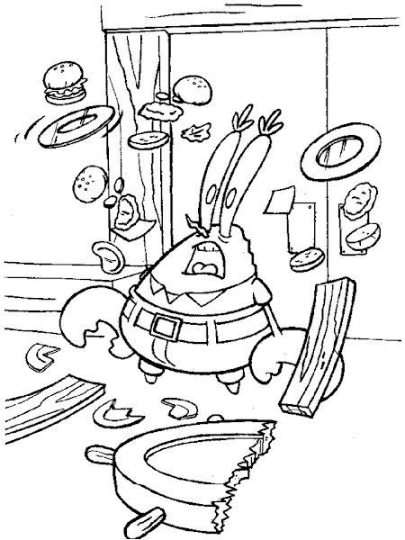 Spongebob SquarePants Coloring Pages