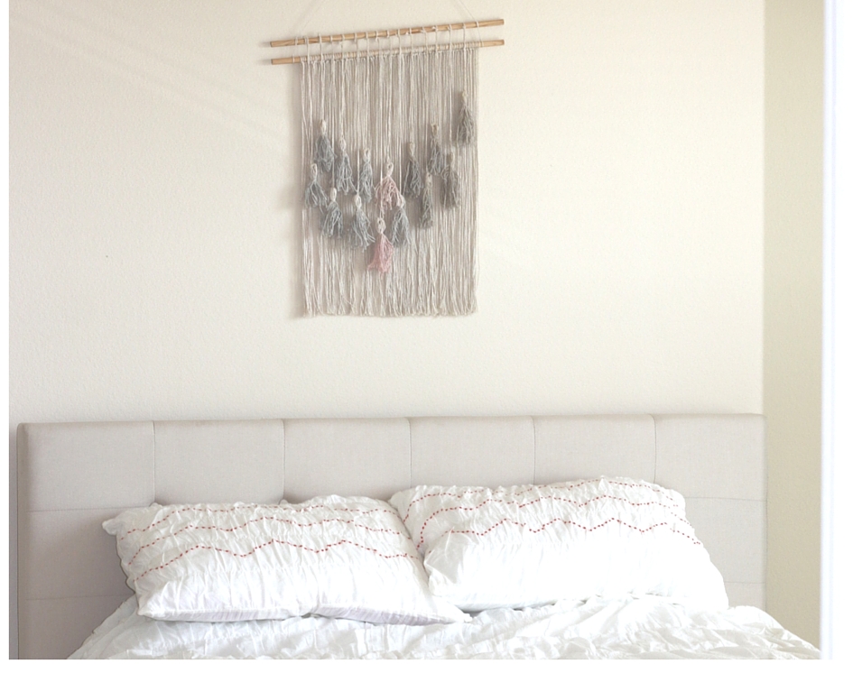 DIY Twine Hanging Flower Crown