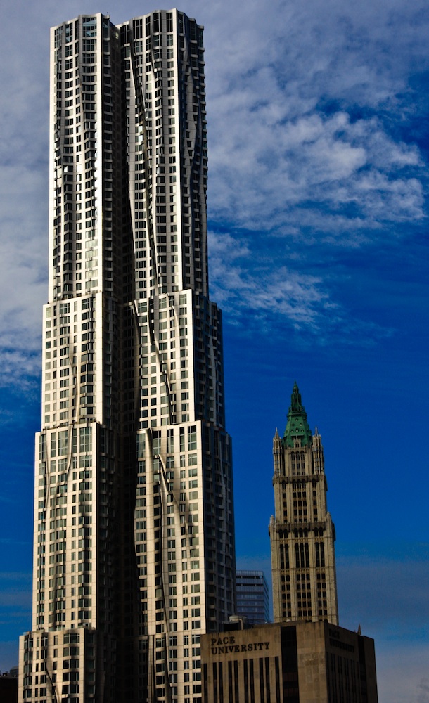 ArchitectureWeek People and Places 8 Spruce Street Wins Skyscraper Award