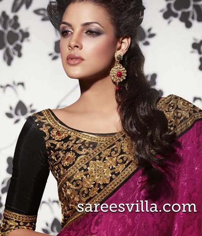 Maggam Work Blouse Design Sarees Villa