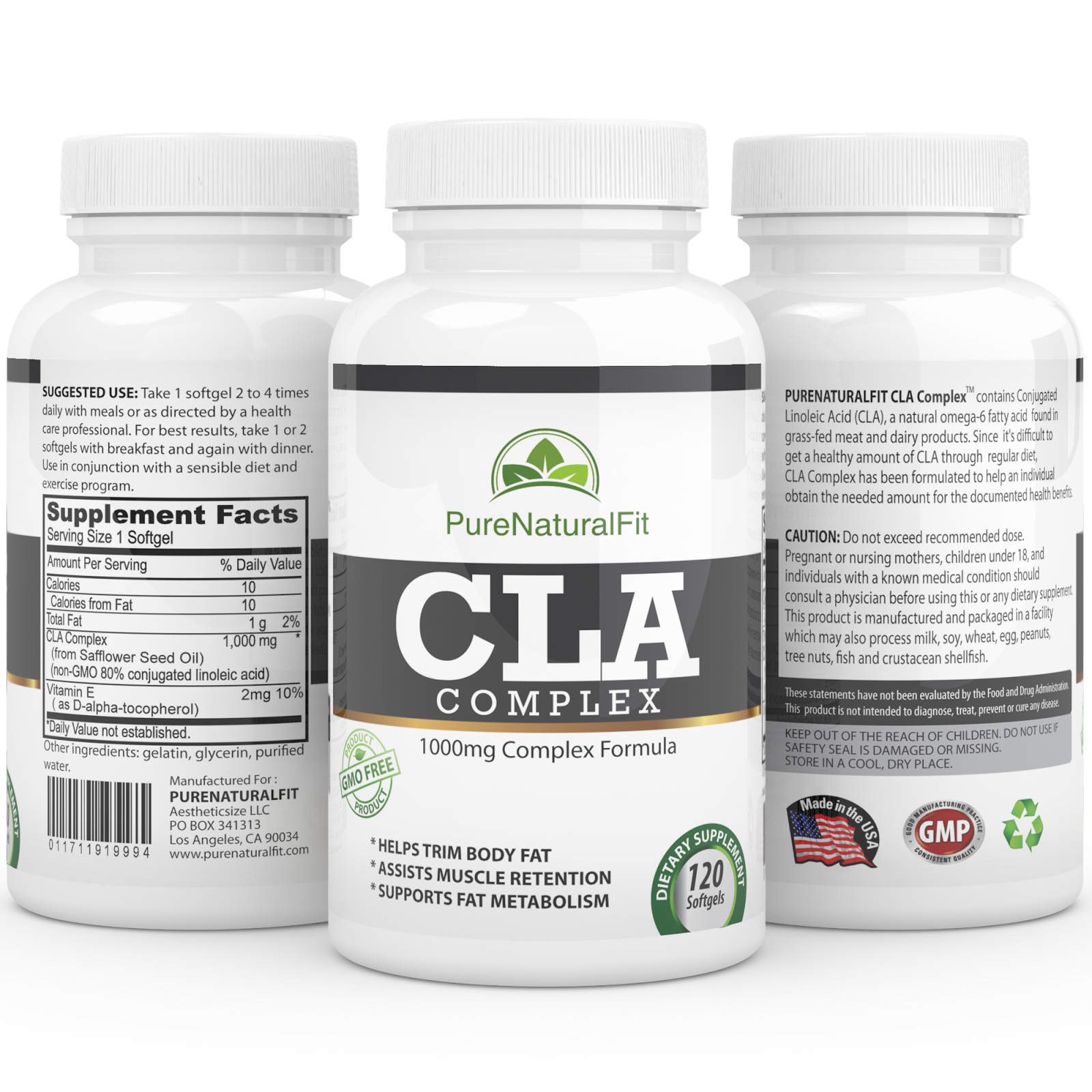 Purify Your Body Detox Foot Pads CLA conjugated linoleic acid supplement