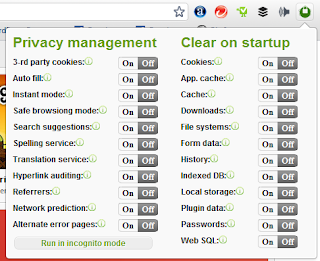 best way to manage privacy setting google chrome