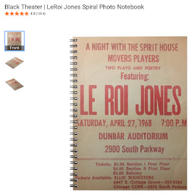 Black Theater | LeRoi Jones Spiral Photo Notebook