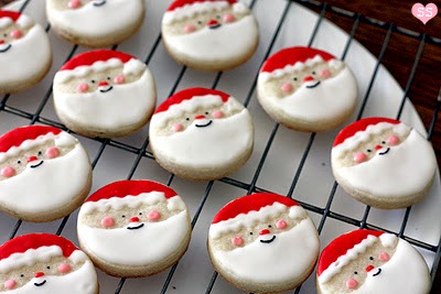 Santa face christmas cookies The Don Tester Times | Don Tester Ford Lincoln: Creative Christmas Cookie Decorating Ideas