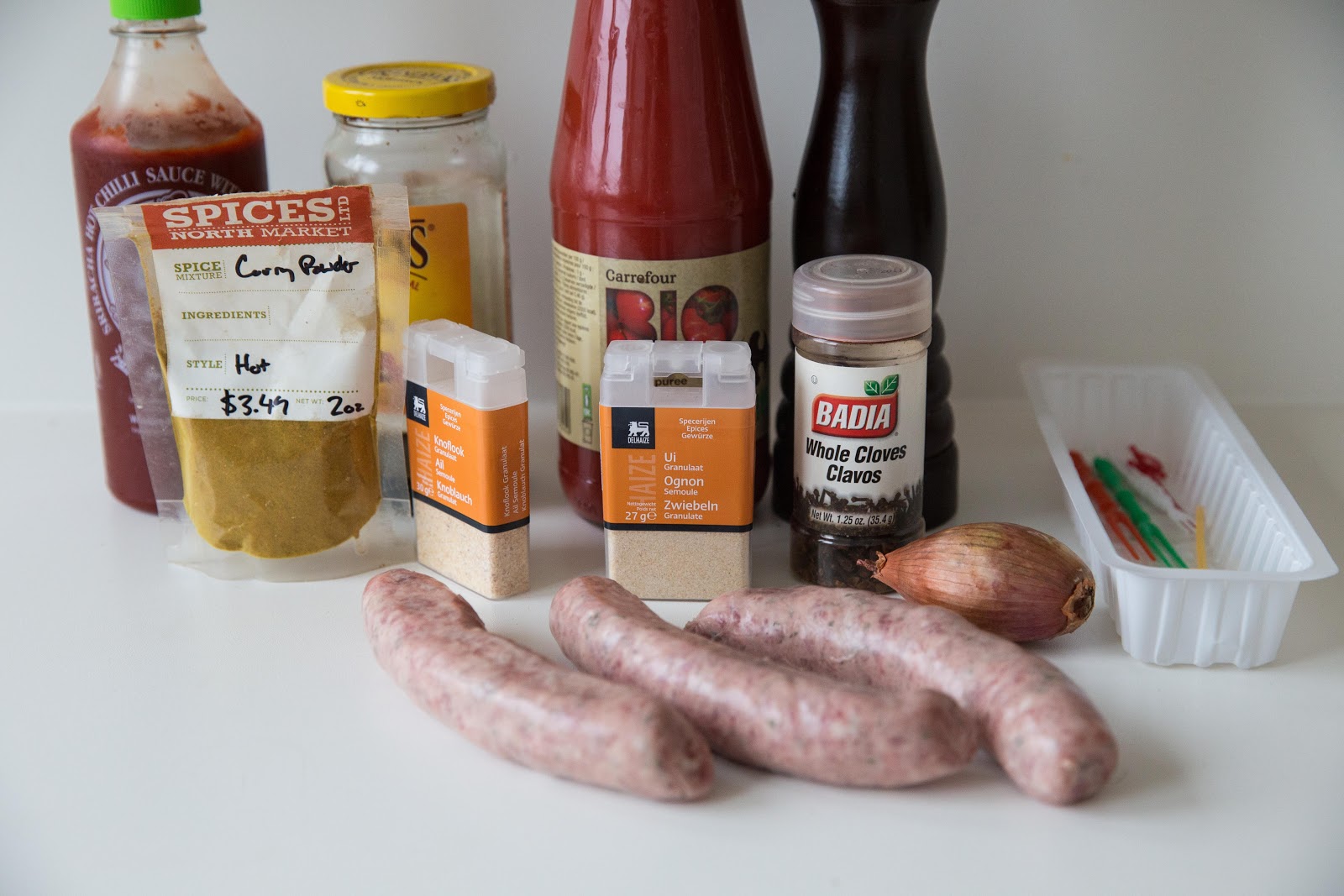 Mama Tommy's German Currywurst with Homemade Curry Ketchup [Zack]