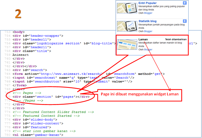 Membuat Halaman Blog