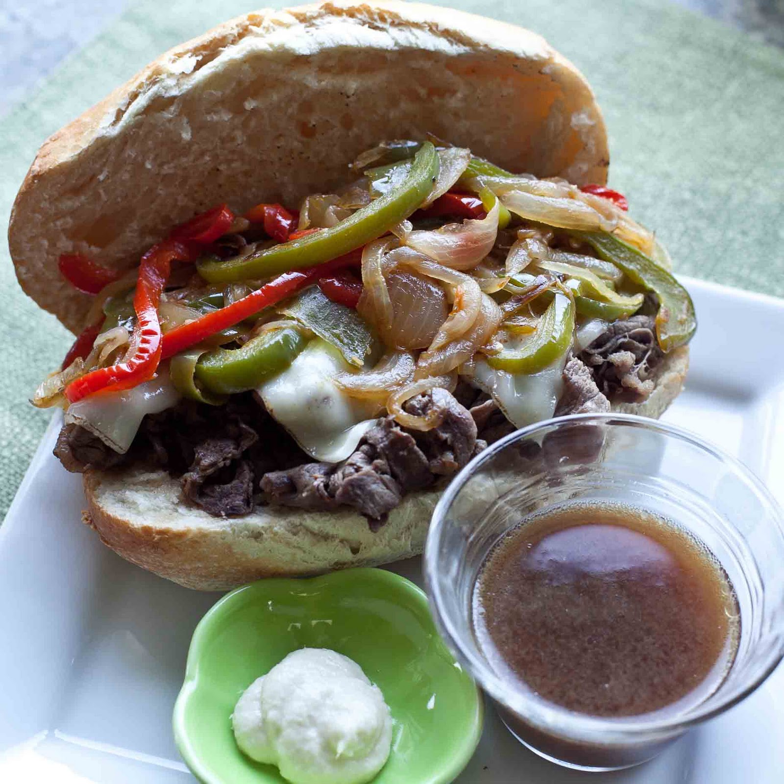 FOODjimoto Beef Dip Sandwiches