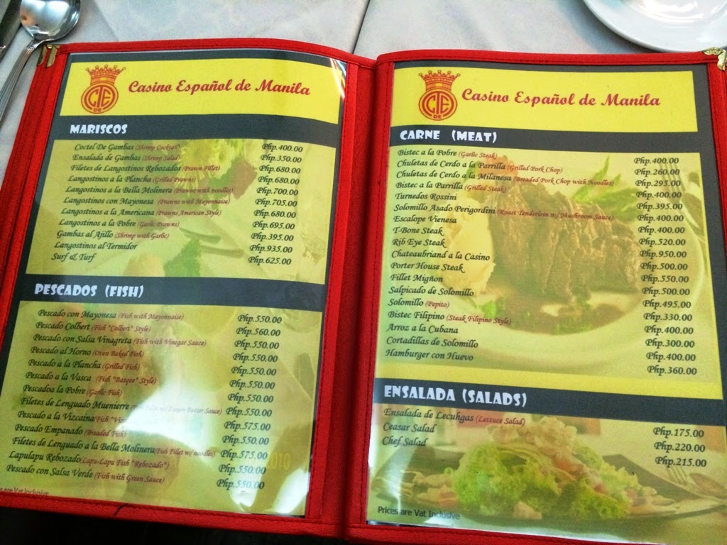 Casino Espanol de Manila My Tummy Craves!