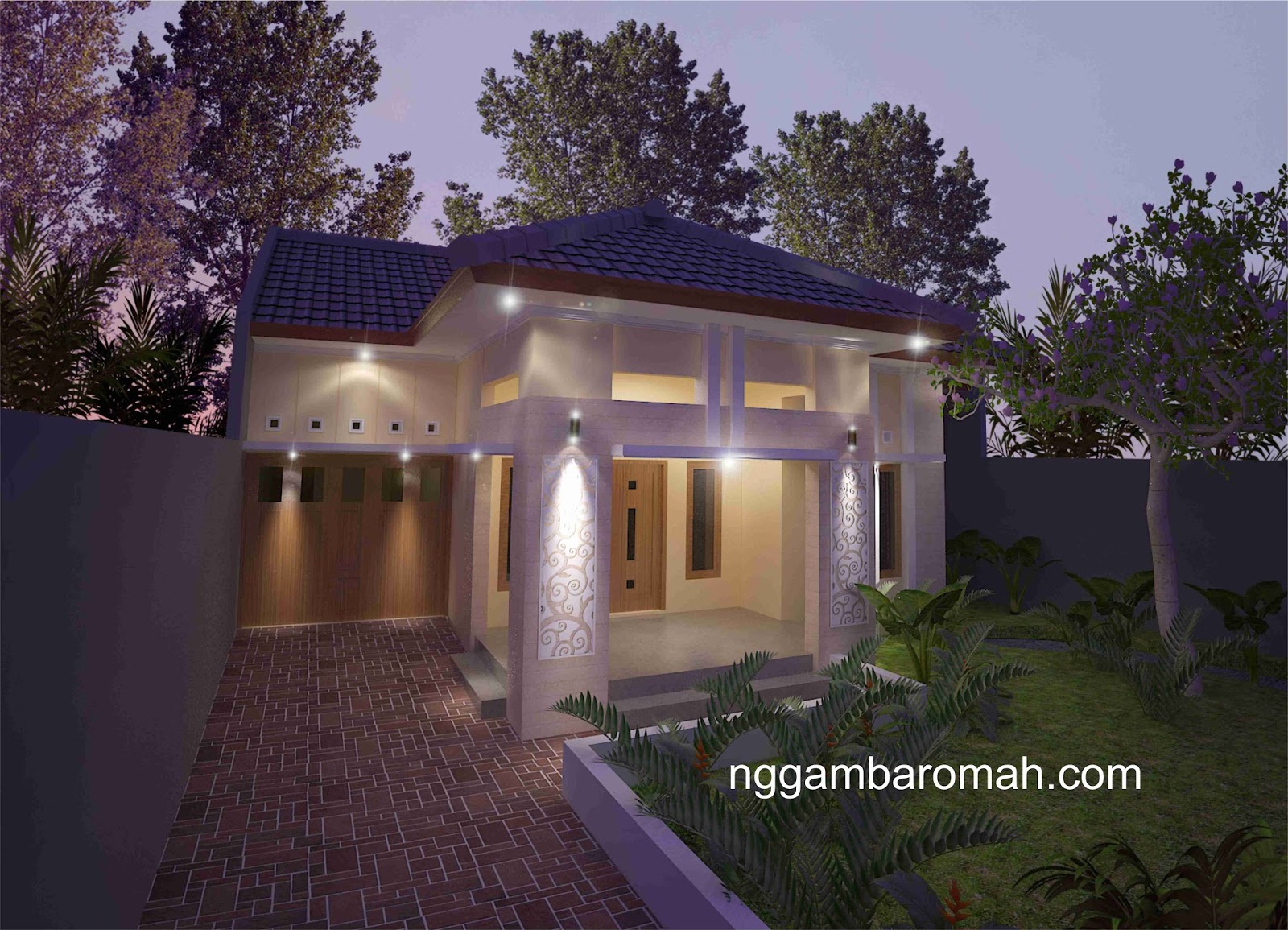 Perpaduan Arsitektur Artdeco Minimalis Rumah Bpk Saryoko Di Blitar Nggambaromah Com Desain Rumah Online<script async src=