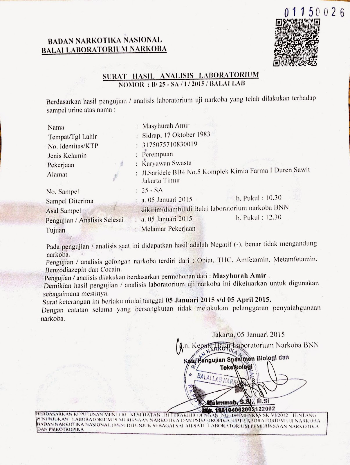 my daily story membuat surat keterangan bebas narkoba skbn my daily story membuat surat keterangan bebas narkoba skbn