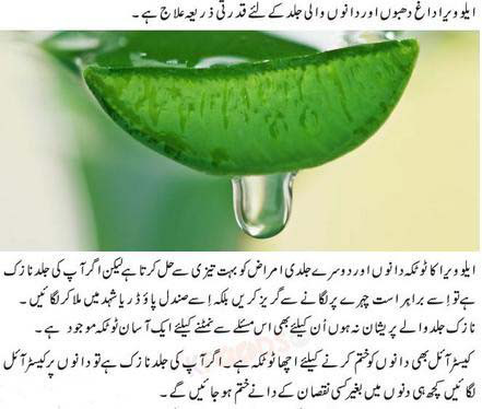 aloe vera for oily skin