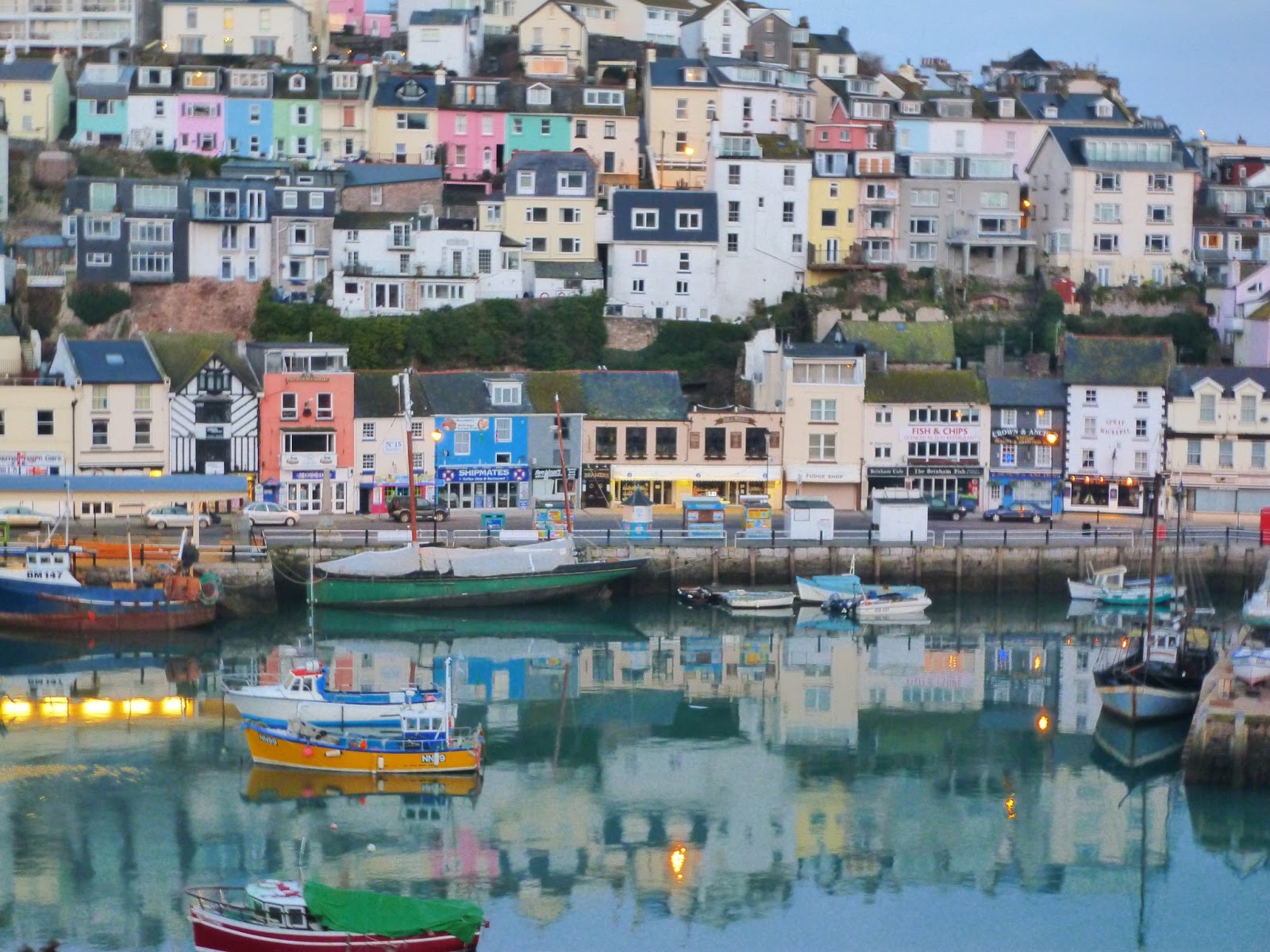 Brixham a fishing village in Devon