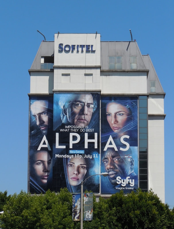 Giant Alphas Syfy TV billboard