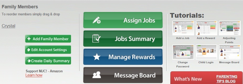 My Job Chart Login