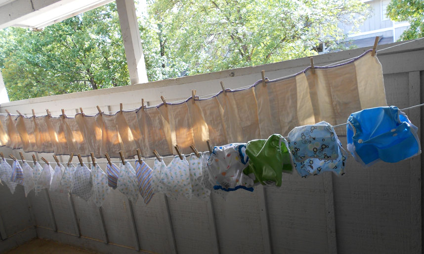 The Lowly Nest Our Cloth Diaper Laundry Routine