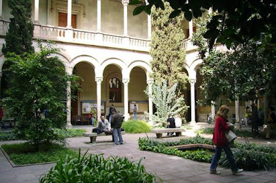 Apariencia de los jardines Pati+interior+universitat+de+barcelona