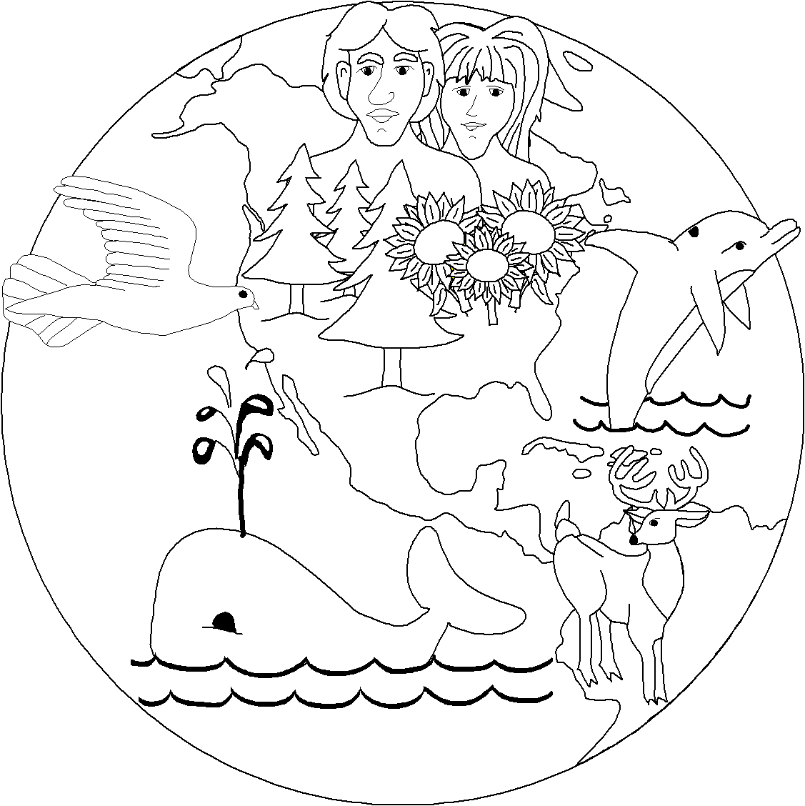 Jesus anda . bible jesus walks on water coloring pages book for kids title=